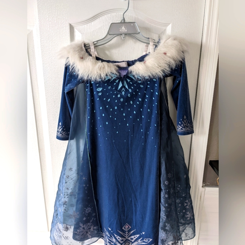 Disney Elsa Olaf Adventure Dress Deluxe Design 5/6